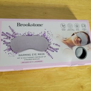 Brookstone Thera- Spa Warming Eye Mask Infused with Lavender